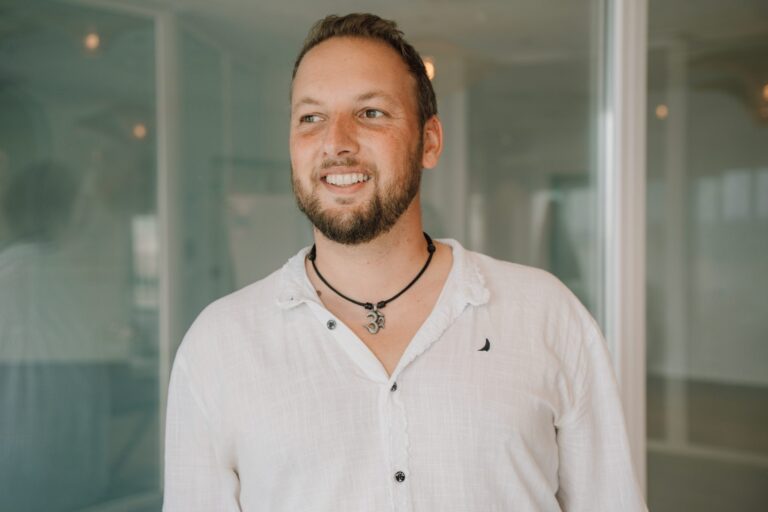 Florian Kaiser als Gastgeber des Klarheitsraums Nord.
